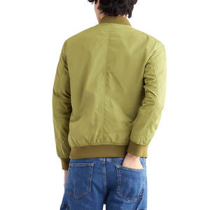 Chaqueta de bombardero de lona ligera para hombre con estilo, chaqueta de invierno en multicolor, ropa de abrigo informal ajustada, todas las tallas - Product Image 5
