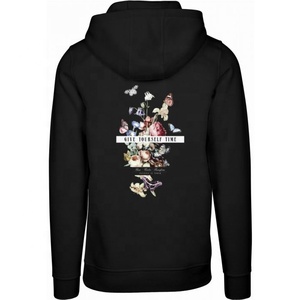 Sweat-shirt à capuche surdimensionné en molleton 100 % coton pour homme, personnalisé OEM, avec logo brodé, qualité hiver 2024, tendance, vente en gros - Product Image 2