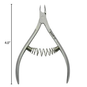 Gran oferta GORAYA GERMAN Pro cortador de cutículas cortadoras removedor de pinzas herramienta de técnicos de uñas CE ISO aprobado - Product Image 1