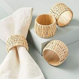 Servilleteros de ratán, los mejores diseños, soportes de tejido de alta calidad para boda, fiesta, restaurantes, Decoración de mesa - Product Image 5