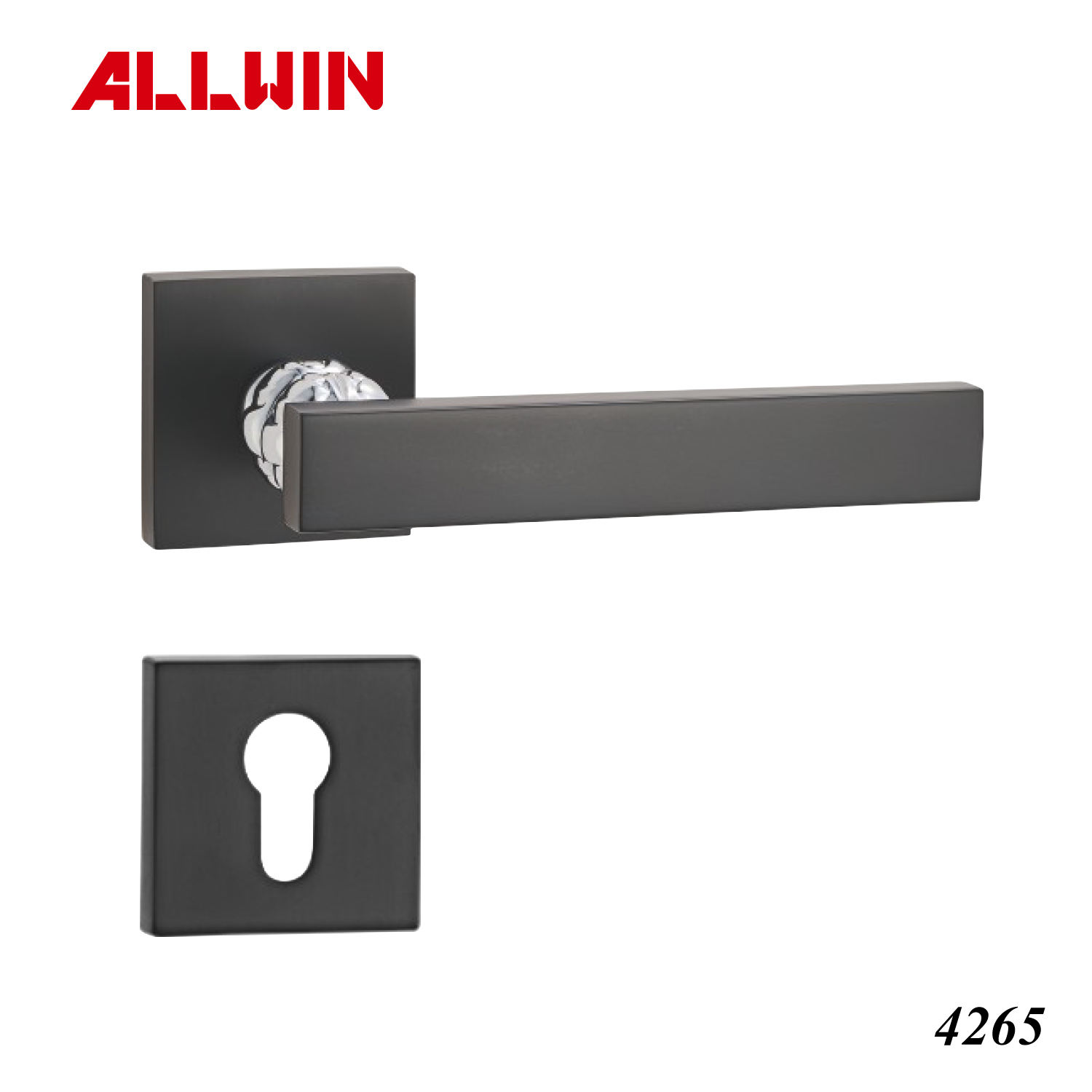 โครเมี่ยมขัดเงา + สีดำด้าน/PVD + สีดำด้าน/ทองเหลืองขัดเงา