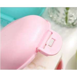 Vente en gros Bestseller : Boîte à savon en plastique pour salle de bain, design à fermeture à pression, boîte à savon de voyage portable, ensemble de 2/3 pièces, moderne pour - Product Image 6