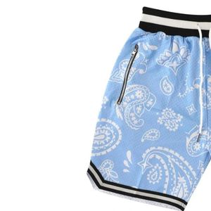 Shorts de basket-ball pour hommes en polyester/élasthanne respirants à séchage rapide couleur personnalisée impression par sublimation complète vente en gros - Product Image 6