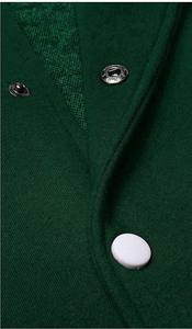 Vestes d'université de bombardier de baseball d'hiver en polaire de style cool personnalisé pour hommes veste décontractée pour homme avec lettres vente en ligne - Product Image 3