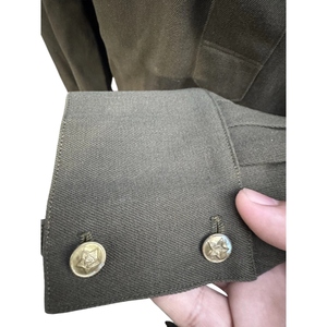 เสื้อแจ็คเก็ตทรงวินเทจสไตล์ยุคสงครามโลกครั้งที่ 2 ของผู้ชายจากสหภาพโซเวียต พร้อมกระดุมแท้ - Product Image 4