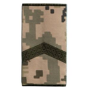 ตราสัญลักษณ์ระดับพันตรีเอก อูเครน แบบปักมือบนผ้าแคนวาส คุณภาพสูง พร้อมแถบลูกไม้สำหรับติดบนไหล่ ใช้สำหรับการเลื่อนขั้น - Product Image 2