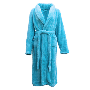 Bata de Baño para Hombre de Algodón 100%, Tejido de Rizo, Talla Grande, Estilo Hotel 5 Estrellas, Tinte Liso, Térmica, Transpirable, Sexy, Diseño Sólido, Cómoda - Product Image 5