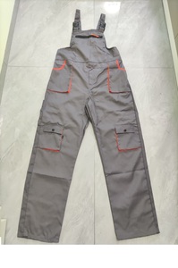Salopette de travail pour hommes avec logo personnalisé Combinaison de haute qualité avec plusieurs poches Barboteuse Protection du travail en usine Vêtements de travail - Product Image 4