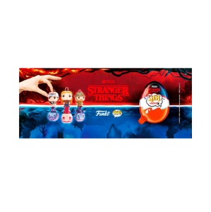 Kinder Joy Stranger Things, Serie de Figuras de Vecna y Eleven, en Bandejas Termoencogibles de 24 Unidades, para Venta al por Menor y al por Mayor - Product Image 1