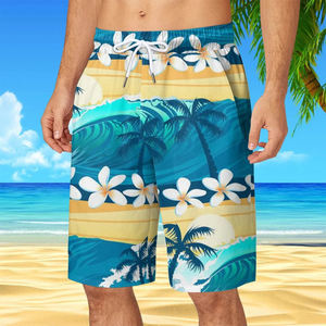 Pantalones cortos de playa de verano de calle alta para hombre - Product Image 6