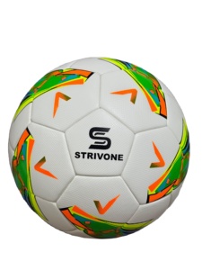 Balón de fútbol de PU personalizado, tamaño 5, entrenamiento duradero y partido de Fútbol, vejiga de butilo, material de goma de PVC, logotipo impreso, OEM ODM disponible - Product Image 2