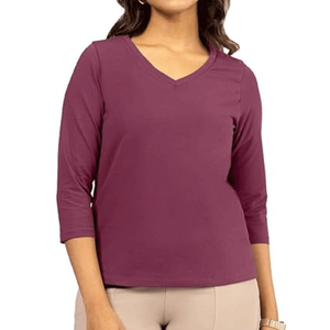 Camiseta Casual de Verano para Mujer, Premium, Delgada, Transpirable, de Punto, con Logotipo, Personalizada, Holgada, 100% Algodón, de Alta Calidad - Product Image 4