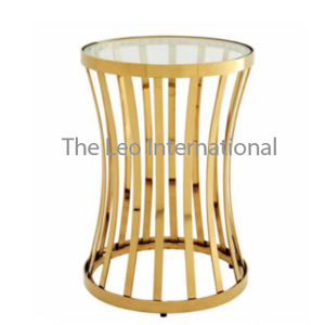 Living Room Luxury Style Metal Aluminum <b>Side</b> <b>Table</b> <b>Black</b> Color High Quality Home Hotel Furniture Decorations - Product Image 6