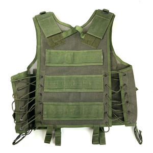 Chaleco táctico para entrenamiento, correas ajustables, múltiples bolsillos, Impresión de logotipo personalizado, tela ligera duradera - Product Image 6