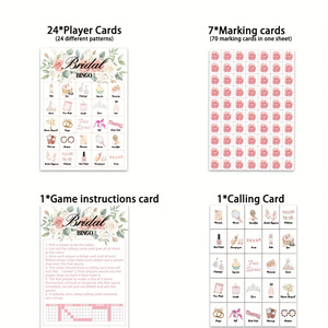 33 Piezas <span class=keywords><strong>de</strong></span> Juegos Rústicos para Despedida <span class=keywords><strong>de</strong></span> Soltera, Actividades para Aniversario <span class=keywords><strong>de</strong></span> Bodas, Tarjetas <span class=keywords><strong>de</strong></span> Consejos Matrimoniales - Product Image 5