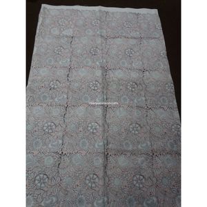 Tela textil india de algodón puro, tela para correr con estampado Floral a mano para ropa, bolsos y fundas para niños, venta al por mayor - Product Image 2