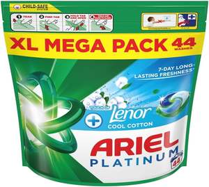 Cápsulas de detergente líquido Ariel Platinum PODS, 44 lavados - Product Image 5