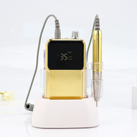 Perceuse à ongles à écran sans brosse E File Machine sans fil rechargeable Moteur à faible bruit pour salon professionnel