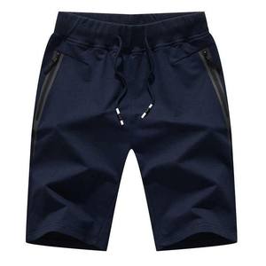 Pantalones cortos de playa de verano personalizados para hombre con cordón elástico, pantalones cortos deportivos informales con bolsillos y parches decorativos, 2017 - Product Image 4