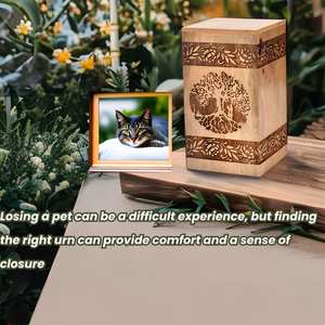 Wooden urn for Human ashes Tree of Life Engraved <b>box</b> for Ashes <b>Large</b> Adult pet <b>Box</b> for Ashes <b>Memorial</b> urn - Product Image 5