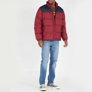 เสื้อแจ็กเก็ตทรงสลิมฟิตสำหรับผู้ชายเสื้อโค้ทบุนวมแจ็คเก็ตลำลอง - Product Image 5