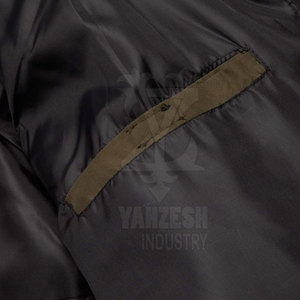 Chaqueta acolchada para hombre con logotipo personalizado 2023, duradera con cuello levantado, diseñada por OEM - Product Image 6