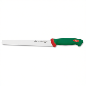 PREMANA PROFESSIONAL Cuchillo de Cocina para Rebanar de Acero Inoxidable de 24 cm Verde y Cromado 3066 - Product Image 2