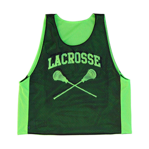 Uniforme de crosse Logo personnalisé Vêtements adultes respirants Conception en gros avec des couleurs personnalisées Uniformes de football américain Pinnies - Product Image 6
