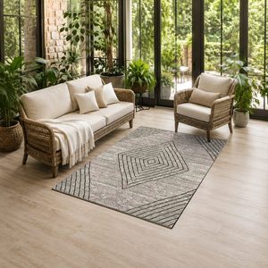 Alfombra Chenille LXDP-0967 de RUGS DEPOT, Multicolor, Neutral, Tradicional, Oriental, Impresa Digitalmente, Lavable a Máquina, Antideslizante, Venta al Por Mayor - Product Image 6