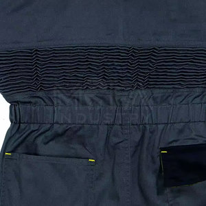 Conjunto de mono de trabajo de construcción ignífugo con logotipo personalizado, tela transpirable duradera con cinta reflectante - Product Image 6