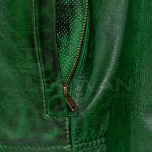 แจ็กเก็ตมอเตอร์ไซค์สำหรับผู้ชายเสื้อแจ็คเก็ตหนังแท้ระบายอากาศกันน้ำกันลมย้อมสีธรรมดา - Product Image 5