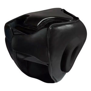 Protectores de cabeza de cuero Artes marciales mixtas Muay Thai Entrenamiento Protectores de cabeza de boxeo profesional - Product Image 6