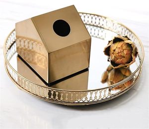 กล่องทิชชู่โลหะสำหรับตกแต่งบ้านและสำนักงานที่ใส่กล่องทิชชู่โลหะพรีเมียมสำหรับตกแต่งห้องนั่งเล่นสำหรับตกแต่งบ้านและรถ - Product Image 6