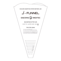 I-Funnel, outil de soin de la peau en polymère jetable, 1 boîte (5 unités), DAEJONG, hygiénique, stérile, portable, facile à utiliser, efficacité maximale, utilisation en clinique