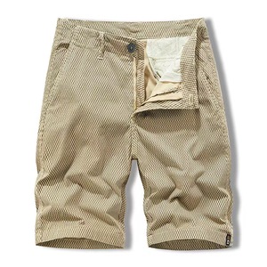 Pantalones cortos de verano de algodón para hombre, informales, sueltos, transpirables, para playa - Product Image 1