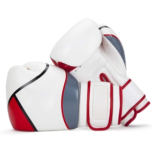 Nouvel arrivage de gants de boxe professionnels design en cuir PU, couleurs personnalisées, gants de kickboxing en maille pour unisexe - Product Image 3