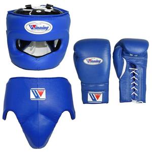 Set de Boxeo Profesional de Alta Calidad, Protector Inguinal, Guantes y Protector de Cabeza de Cuero Genuino, Color Personalizado, Tallas Personalizadas, Óptimo - Product Image 3