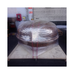 Premium Basket Boat Vietnam Bambú hecho a mano Eco-Friendly Round Boat para actividades acuáticas - Product Image 1