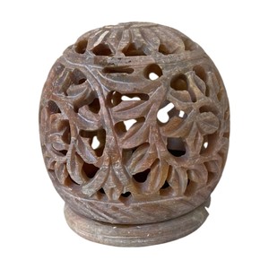 Exclusive Premium Top Quality Product Soapstone <b>Candle</b> Holder With Round Shape Use For Birthdays Gift Collection Bulk Quantity - Product Image 3