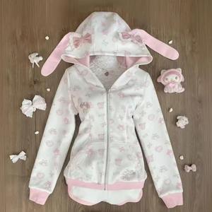 Hip Hop Street Casual Impreso Sudaderas con capucha para mujer Sudadera CON CAPUCHA DE MODA Oversize Suelta Nuevas sudaderas Otoño Cálido Ropa de lana - Product Image 5