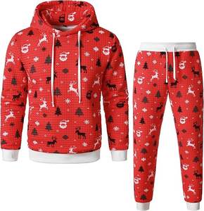 Chándal Unisex de Invierno, Estilo Urbano, con Capucha, Lavado Ácido, Talla Grande, Personalizado, de Algodón Grueso - Product Image 1