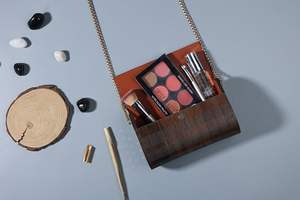 Handcrafted Wooden <b>Clutch</b> with Unique Shape Luxury Handmade Wooden <b>Box</b> <b>Clutch</b> Purse Artistic Wooden <b>Clutch</b> <b>Bag</b> for Fashion - Product Image 3