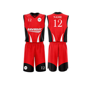 Ensemble de maillot de basket-ball personnalisé de style professionnel, maillot et short en polyester respirant à séchage rapide, vêtements de sport d'équipe pour hommes, femmes et jeunes - Product Image 1