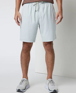 กางเกงขาสั้นลำลองคุณภาพระดับพรีเมี่ยมสำหรับผู้ชายกางเกงผ้ายืดมาโครทำความระบายอากาศได้ดีมีการออกแบบลวดลายพื้นใส่ไปตามถนน - Product Image 2