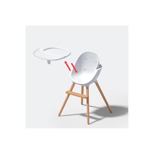 Joytray 360 3-Stage Booster Chair for Kids Highchair with Non-Slip <b>Feet</b> Wide Seating Area Plastic 6 Months to 9 Years Highchair - Product Image 3