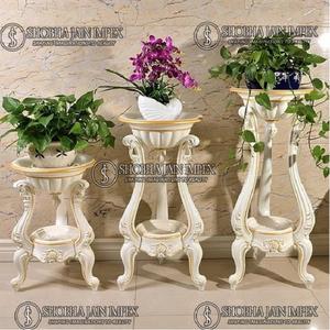 Maceta de Madera con Forma de Trofeo para Decoraciones de Boda, Marca Shobha Jain Impex, Hecha en Delhi, India - Product Image 5