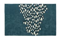 2025 Bestseller Fischgrätenmuster Wollteppich Umweltfreundlich Rutschfest Haustierfreundlich Handgetuftet Modernes Design Mittellanger Flor Teppiche