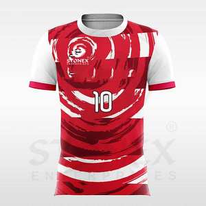 Camiseta de fútbol deportiva de alta calidad OEM, conjunto de uniformes de fútbol personalizados, fabricante de camisetas de fútbol - Product Image 5