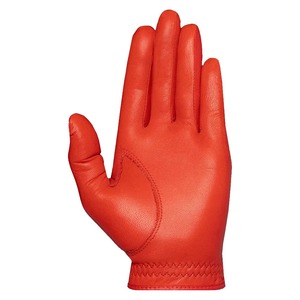 Gants de golf en cuir de mouton respirant rouge pour hommes, très vendus, antidérapants, pour la main gauche, résistants à l'usure pour une meilleure adhérence - Product Image 2