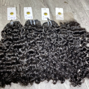 Cabello humano Remy rizado natural trama única encaje frontal Bob corto para pelucas de corte barato rizo grande - Product Image 1